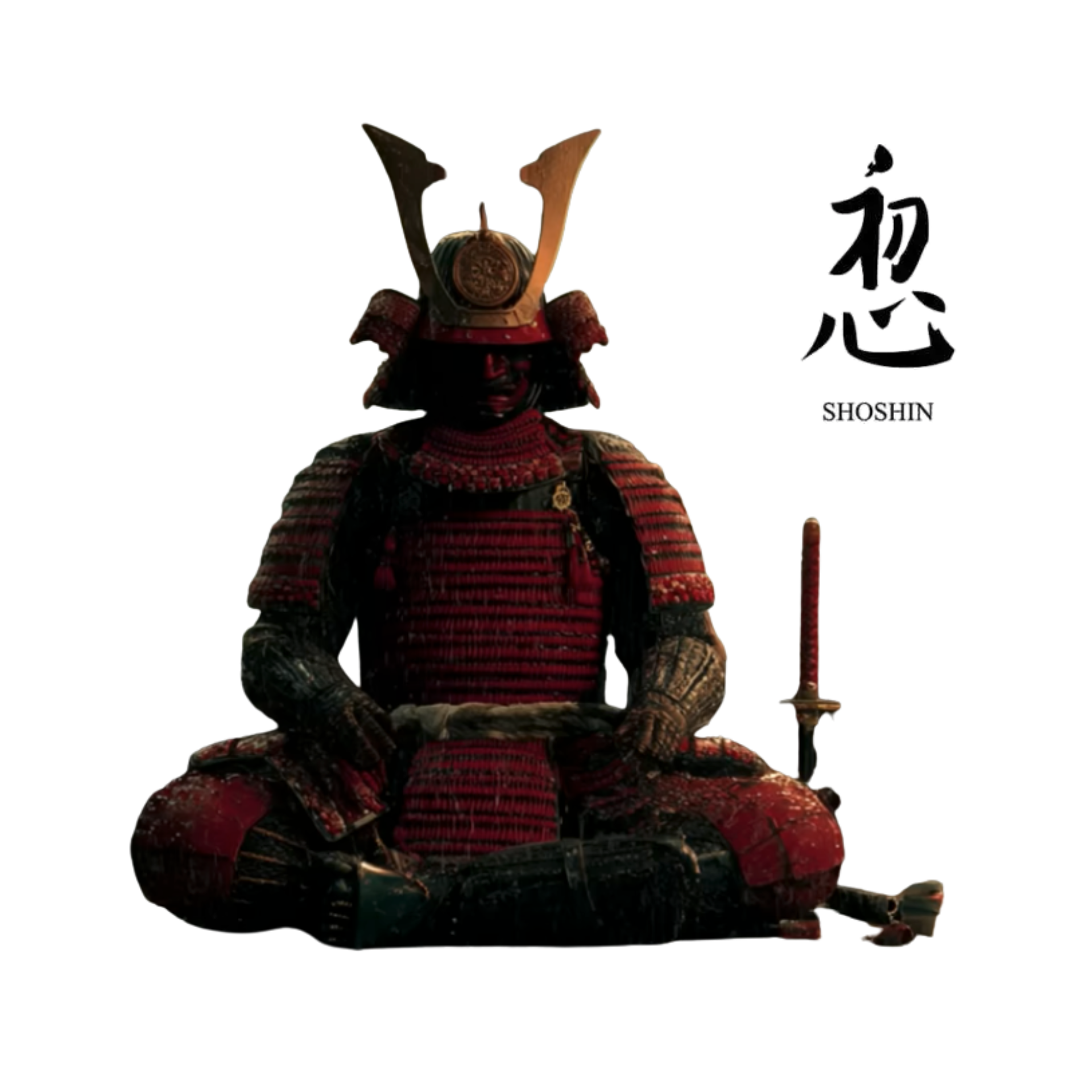 Samurai em Meditação